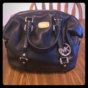 Michael Kors Black Leather Bag
